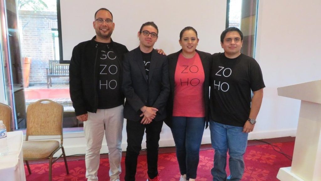 Raúl Mendiola, Partner Account Manager Latin America. Jorge Armando Viveros, Senior customer success Mid-Market. Tamara Arruñada, Marketing and Events Manager. Edwin Trejo, Manager Partners Ventas y marketing.