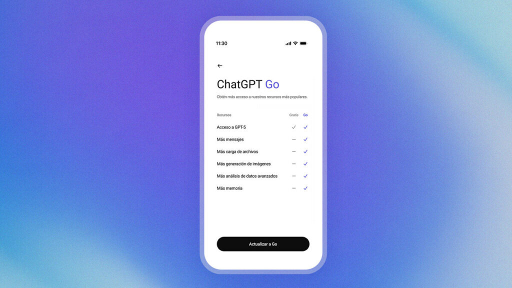 OpenAI lanza ChatGPT Go en Colombia y Argentina y se asocia con Rappi