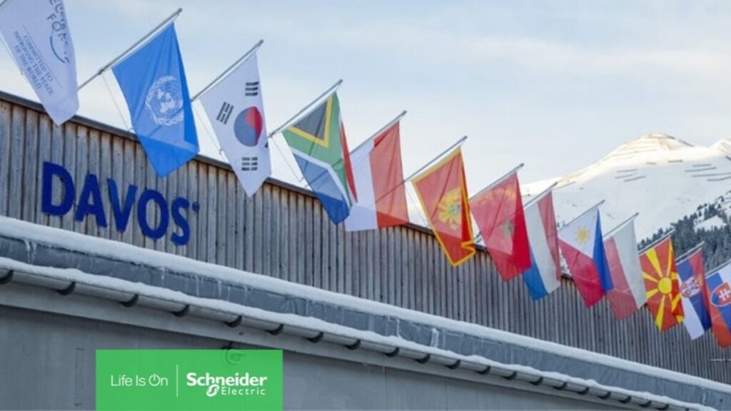 Schneider Electric promovió la tecnología energética en Davos