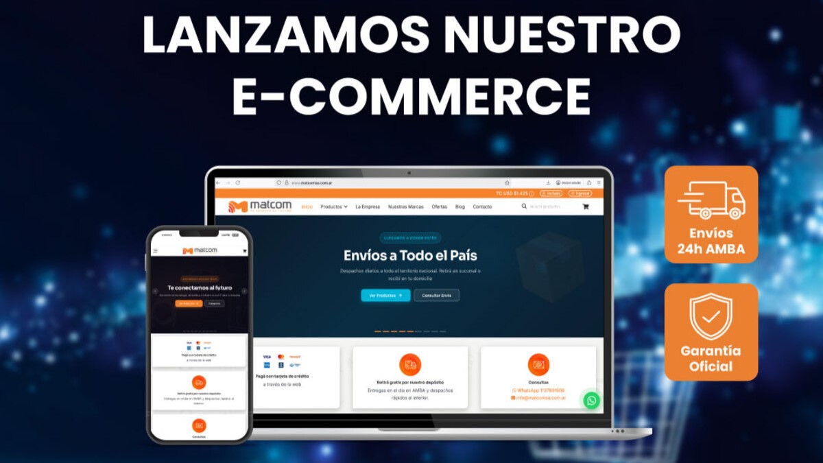 La tienda de la empresa líder en soluciones de infraestructura para redes de datos cuenta con productos de primera línea de marcas líderes.
