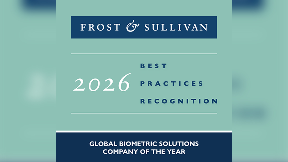 NEC se ha convertido en la primera empresa del sector de biometría digital en recibir el reconocimiento de Empresa del Año en Soluciones Biométricas Globales por Frost & Sullivan, destacando su liderazgo e innovación.