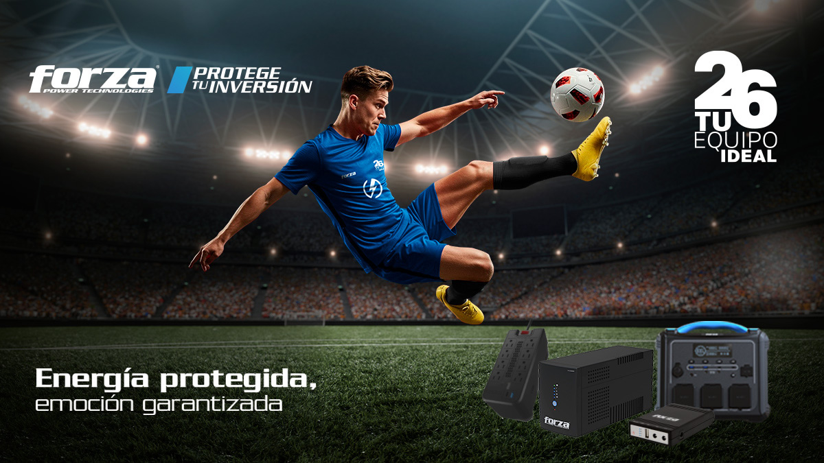 La empresa fabricante de soluciones de energía confiable anunció un conjunto de equipos para vivir el próximo Mundial de Fútbol sin temor a cortes de suministros ni picos de tensión. La propuesta incluye los generadores portátiles TITAN, los reguladores de voltaje FVR y la UPS HT1000-LCD.