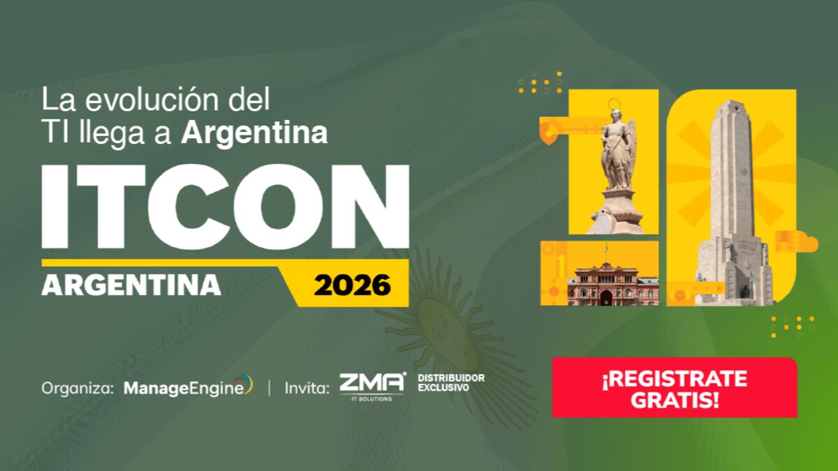 De la mano de ManageEngine y ZMA, las jornadas presenciales y gratuitas están diseñadas para descubrir las últimas soluciones en ciberseguridad, gestión de infraestructura e inteligencia artificial.