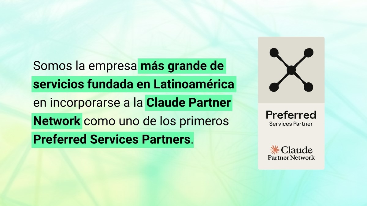 Globant amplía su oferta de AI Pods incorporando AI Pods impulsados por Claude, fortaleciendo su modelo de servicios AI-native y potenciando la seguridad, la innovación y la escalabilidad de sus soluciones para clientes líderes a nivel mundial.