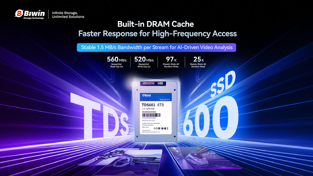 El fabricante anunció su nuevo disco de estado sólido empresarial, disponible en versiones de 4 TB y 8 TB. El dispositivo apunta a cubrir la creciente demanda de almacenamiento de alta capacidad y resistencia para sistemas de monitoreo, Edge Computing y aplicaciones embebidas.