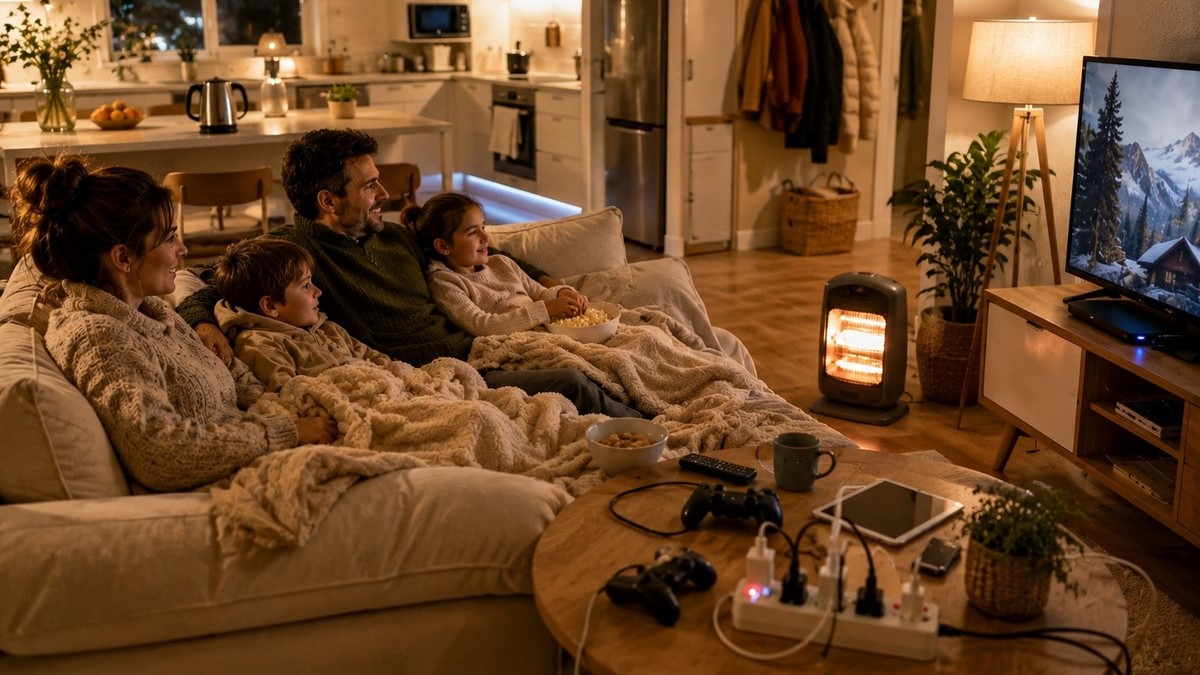 Con toda la familia en casa, pantallas encendidas en simultáneo y las estufas eléctricas al máximo, el consumo hogareño se dispara silenciosamente. Qué revisar en el tablero para evitar cortes en el peor momento y cómo saber si la instalación está pidiendo auxilio, advierten desde Steck.