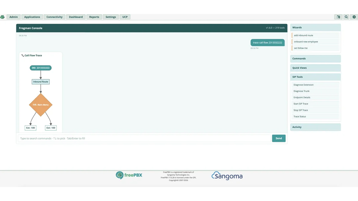 Sangoma anunció el lanzamiento de Frogman, un nuevo módulo open source para FreePBX que permite que agentes de inteligencia artificial configuren, diagnostiquen y administren la plataforma de telefonía de forma autónoma.